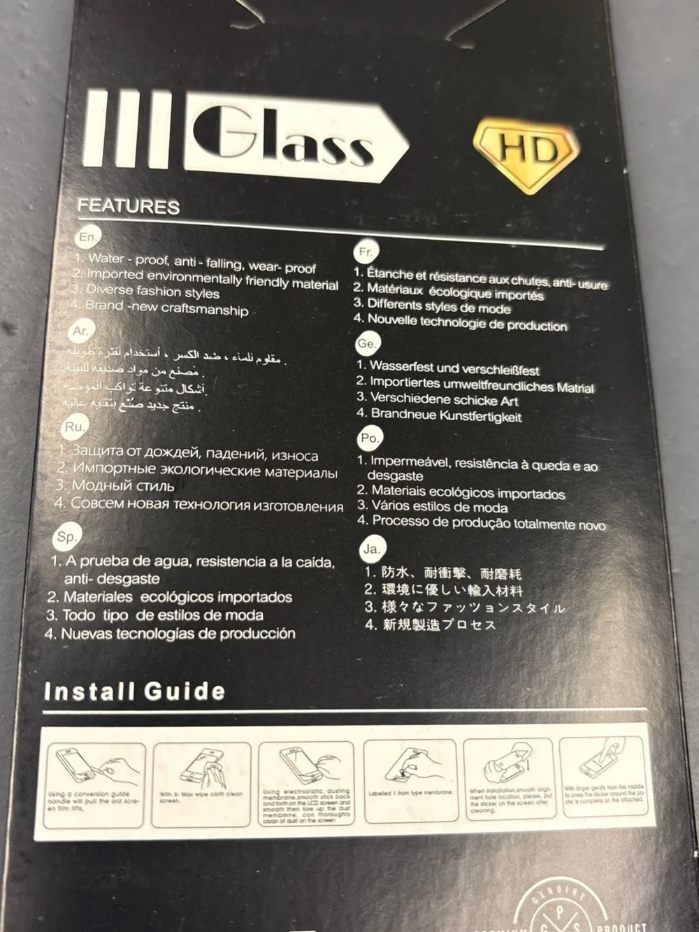 3 Pack Tempered Glass Screen Protector for Pixel 4 - Full Blue